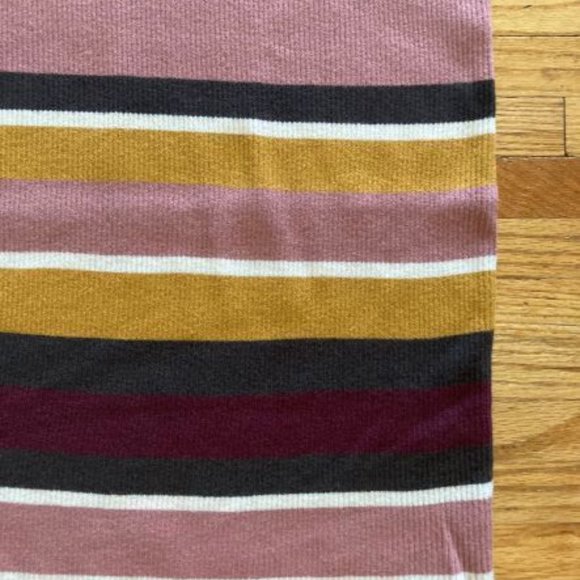 Anthoropologie dark pink ribbed kintt dress size M - Picture 4 of 6